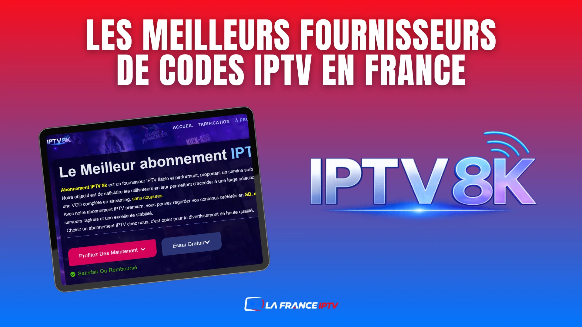 Abonnement iptv 8k